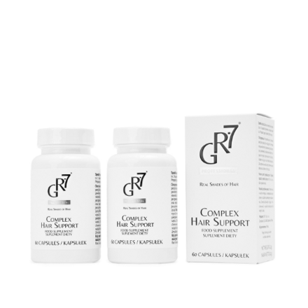 GR-7 Vitaminkomplex zur Unterstützung des Haarwachstums mit Phosphatidsäure, 2 Packungen