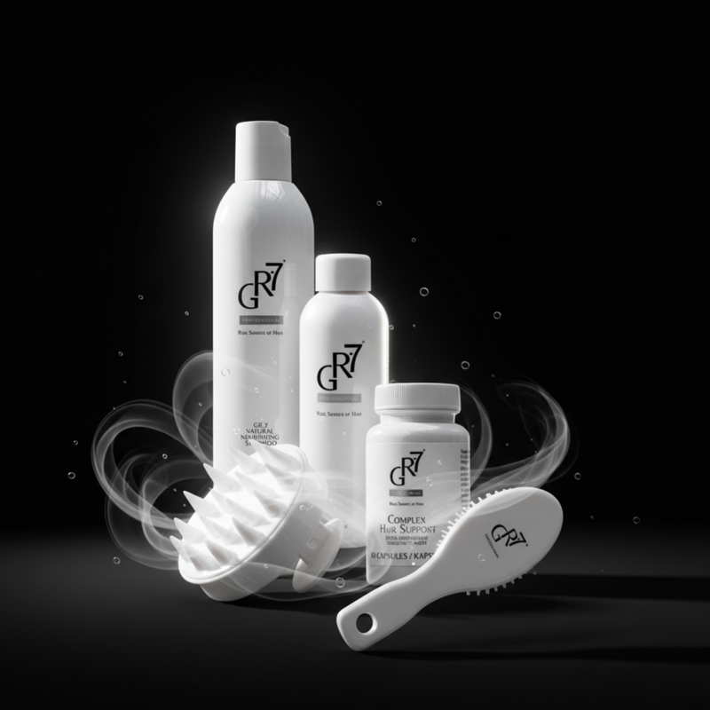 GR-7® Black Edition – Komplettes Ritual für Pigmentaufbau &amp; gesundes Haarwachstum